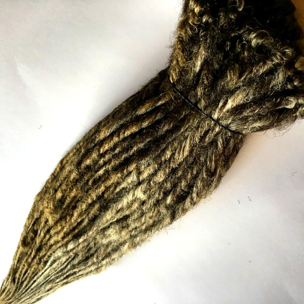 40 SE Blonde Brown Blended Dreads Dreadlocks Hair Extensions